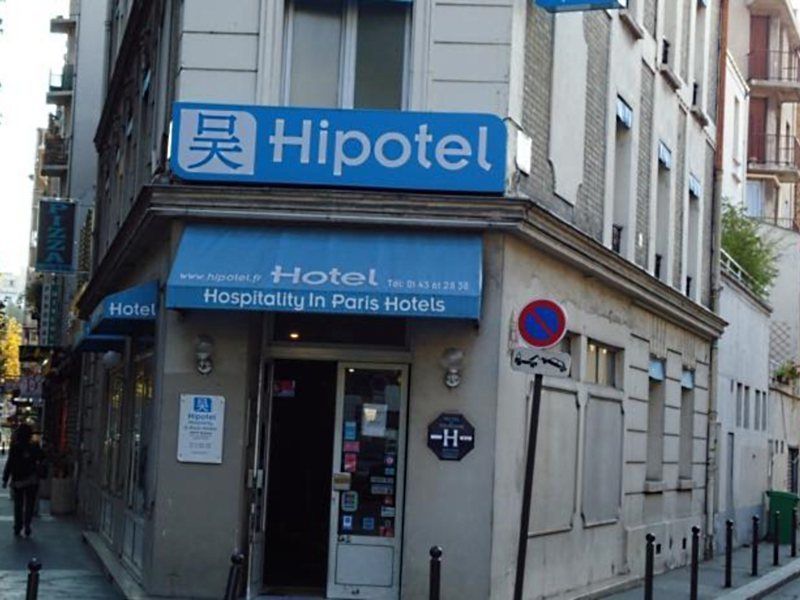 Hipotel Paris Belgrand Mairie Du 20Eme Екстер'єр фото