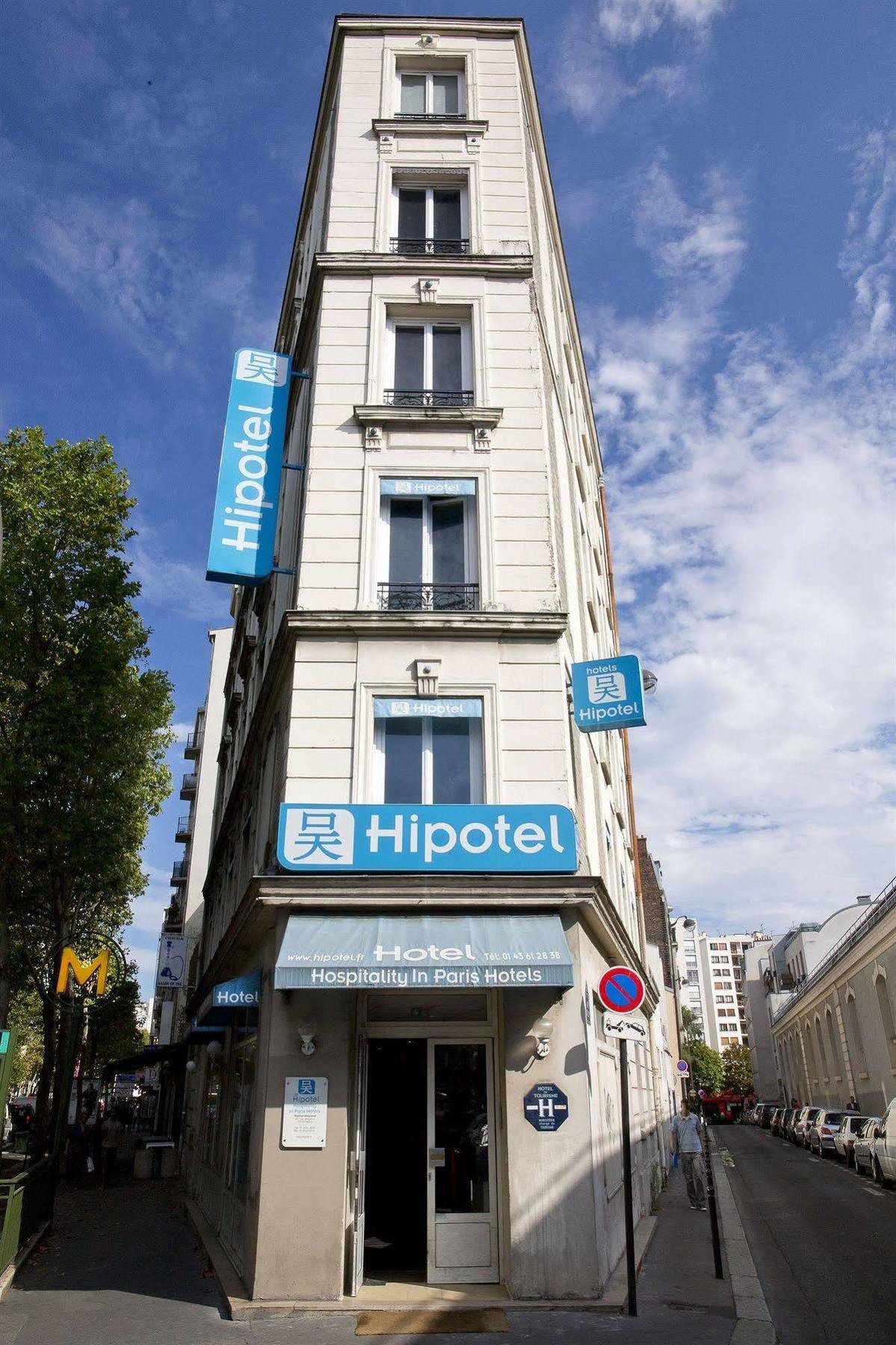 Hipotel Paris Belgrand Mairie Du 20Eme Екстер'єр фото